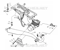 AUSPUFF ASSEMBLY TRAIL BLAZER W947221 (4926832683A009)