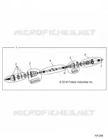 ANTRIEB, HALF SHAFT, FRONT