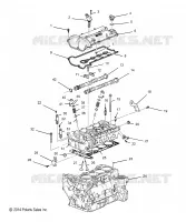 ENGINE, ZYLINDERKOPF AND RELATED PARTS