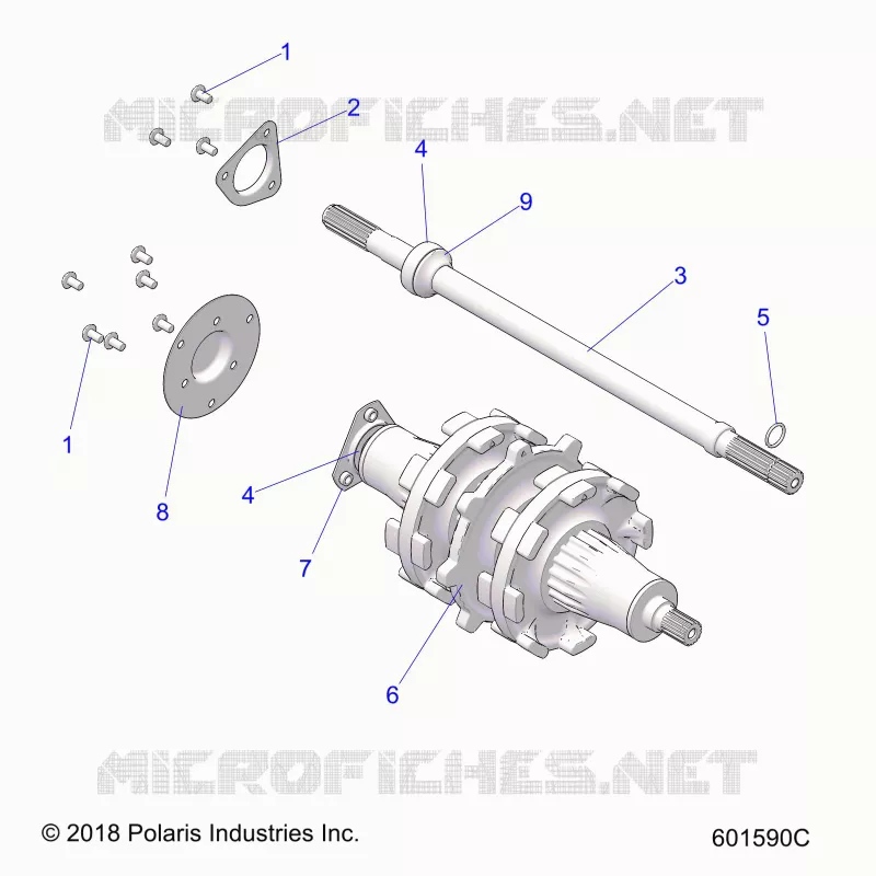 DRIVE TRAIN, JACKSHAFT AND ANTRIEBSWELLE