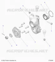 SUSPENSION, VORDERRAD HUB, KNUCKLE
