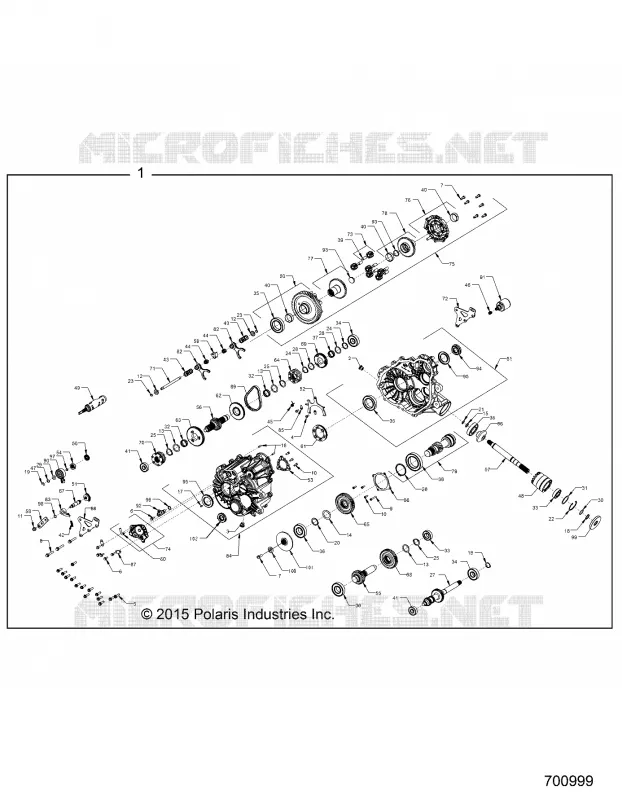 ANTRIEB, MAIN GEARCASE INTERNALS