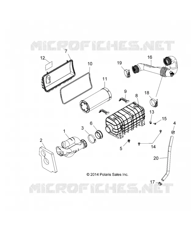 MOTOR, LUFTEINLASS SYSTEM