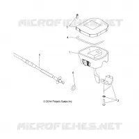 LENKUNG, CONTROLS, THROTTLE ASM. AND CABLE