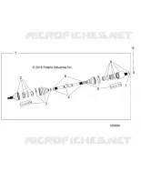DRIVE TRAIN, HINTEN DRIVE SHAFT