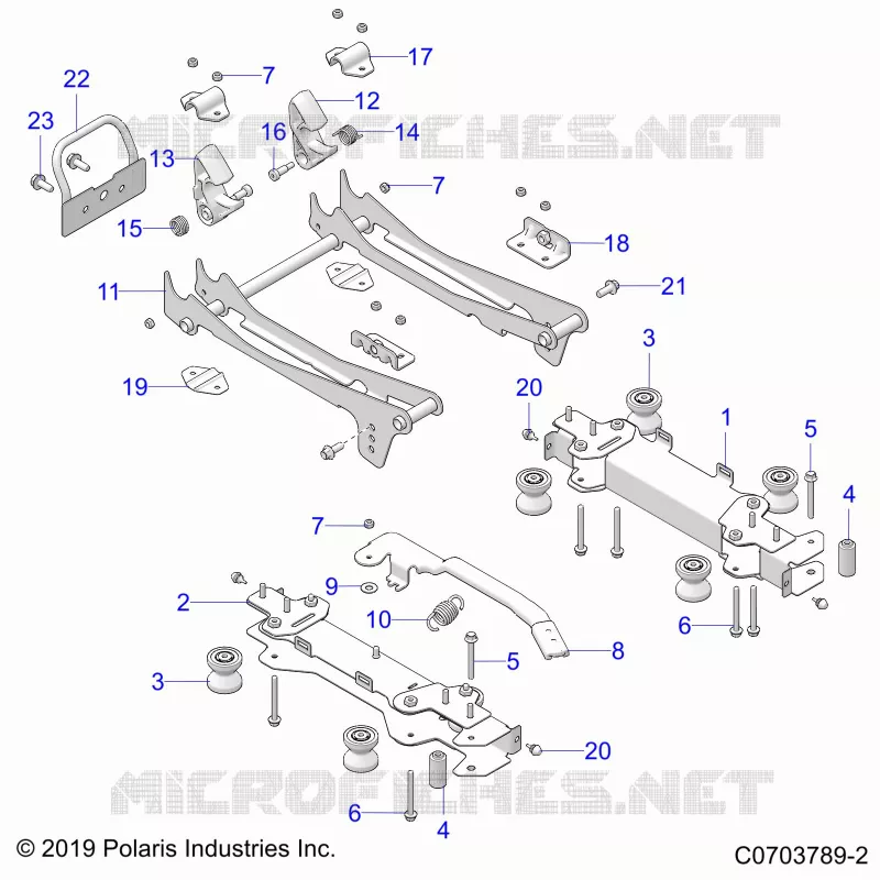 SITZ MOUNTING, FRONT