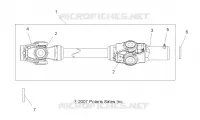 DRIVE TRAIN, FRONT KARDANWELLE