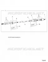 ANTRIEB, REAR DRIVE SHAFT