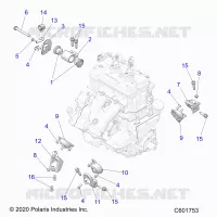 MOTOR, MOUNTING & LONG BLOCK