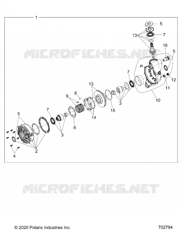 ANTRIEB, FRONT GEARCASE