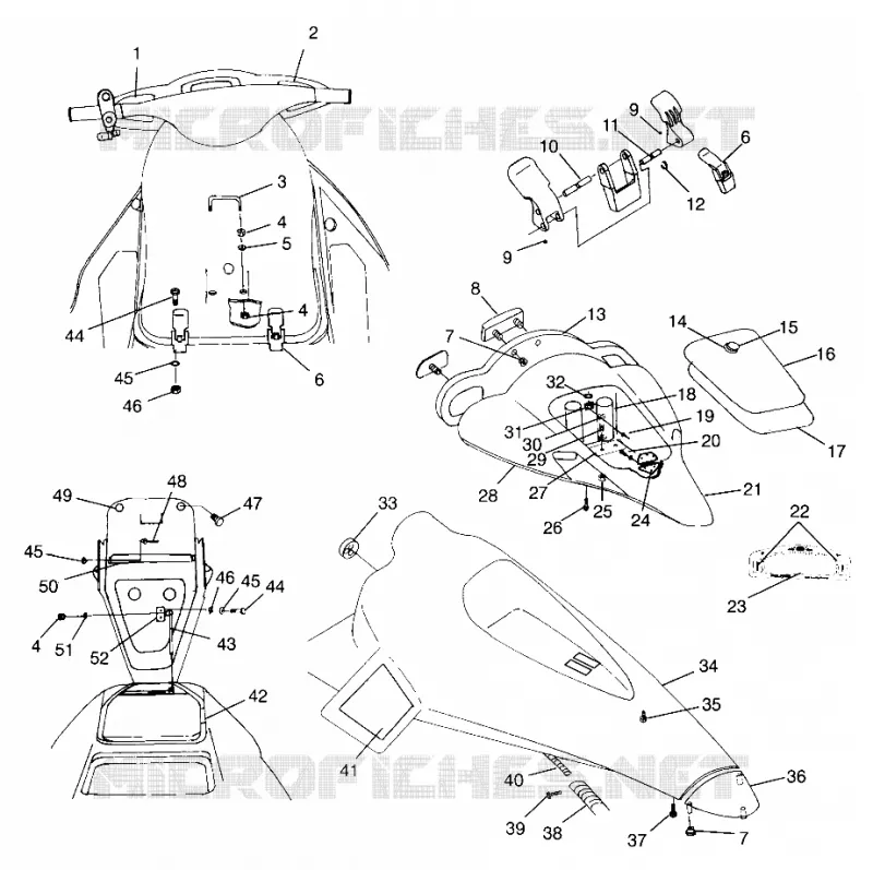 Front-Einschubfach HURRICANE B974473 and Intl. HURRICANE I974473 (4941044104A007)