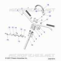 UPPER LENKEN & HANDLEBAR ASM.