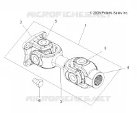 DRIVE TRAIN, KARDANWELLE, REAR