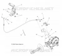 BRAKES, PARKBREMSE ASM.