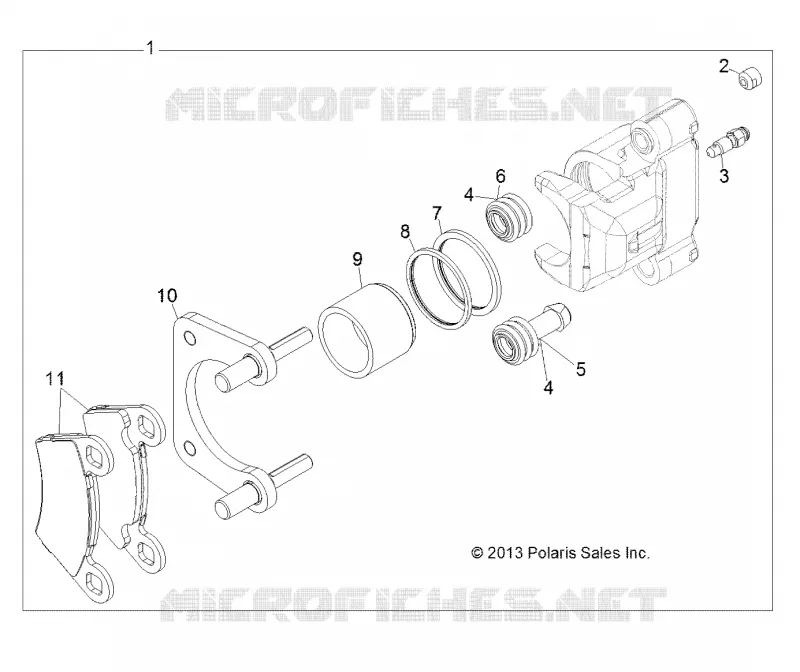 BRAKES, HINTERSATTELS
