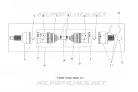 DRIVE TRAIN, DRIVE HINTERWELLE