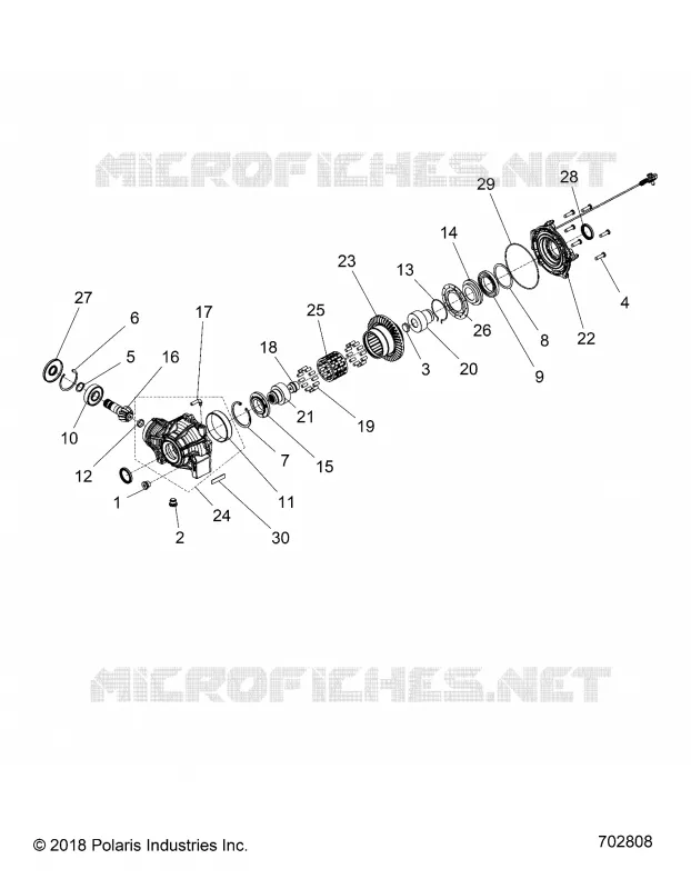 ANTRIEB, FRONT GEARCASE INTERNALS