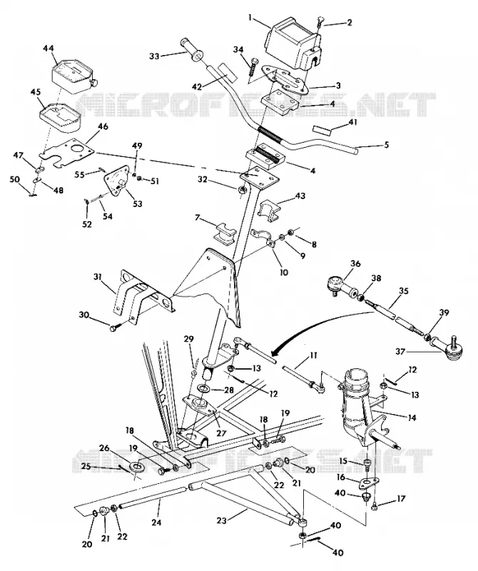 Lenkung 350 2X4 (4918531853011A)