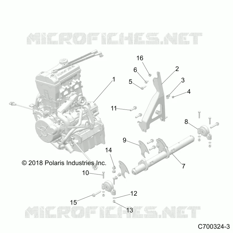 MOTOR, MOUNTING