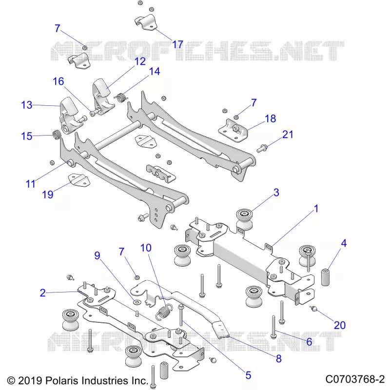 SITZ MOUNTING, FRONT