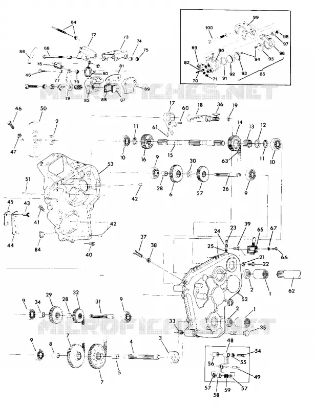 Bremse und Kettenkasten Swedish SuperTrak (49187318730003)