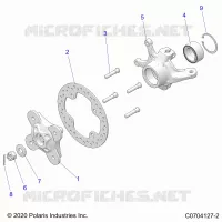 FRONT SUSPENSION CARRIER- Z23NAK99A/99B (C0704127-2)