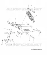 SUSPENSION, FRONT DREHMOMENTARM