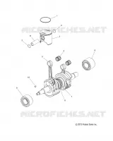 ENGINE, PISTON AND KURBELWELLE (3090419)