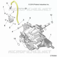 DRIVE TRAIN, MAIN GEARCASE MOUNTING