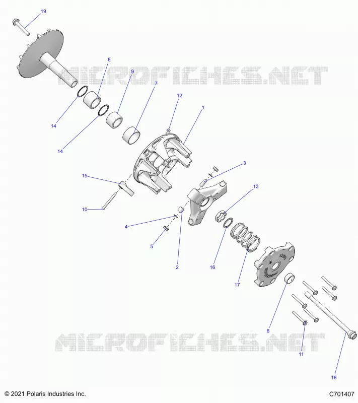 ANTRIEB, PRIMARY CLUTCH