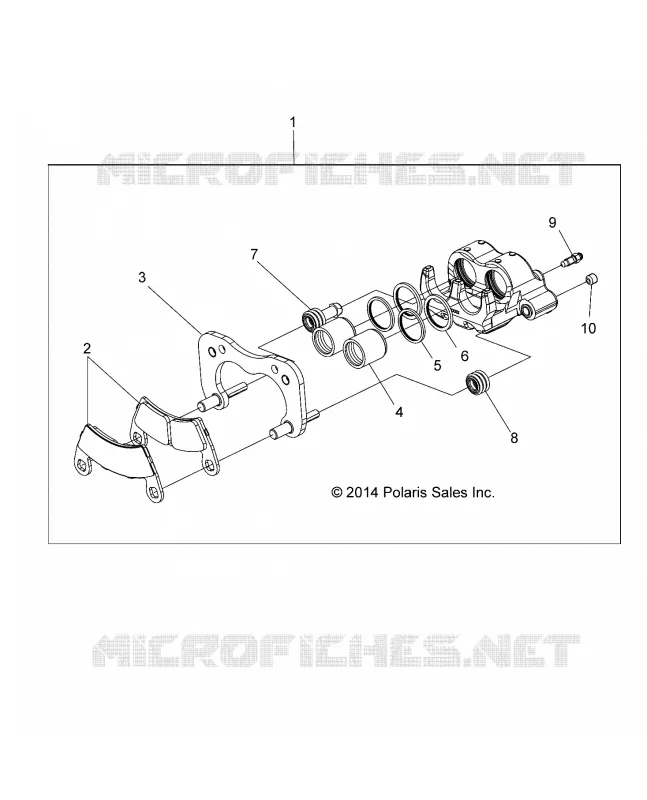 HINTERBREMSE CALIPER