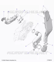 ANTRIEB, CLUTCH COVER DUCTING
