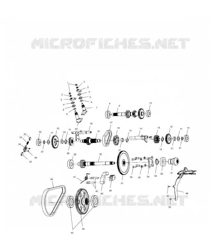 GETRIEBEGEHÄUSE (Internal Components)