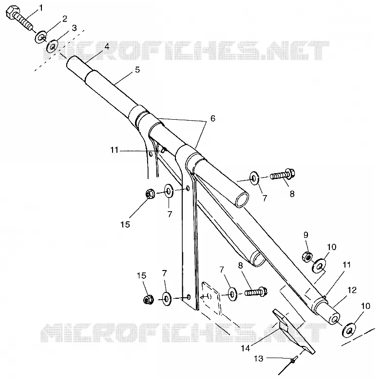 FRONT Drehmomentarm ULTRA TOURING 0975378 and EUROPEAN ULTRA TOURING E975378 (4938133813C003)