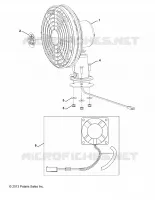 OPTIONEN, DASH FAN, BLACK, FAN and HARDWARE ONLY