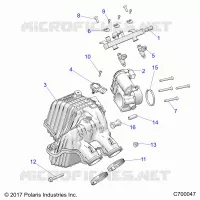ENGINE, LUFTEINLASS MANIFOLD