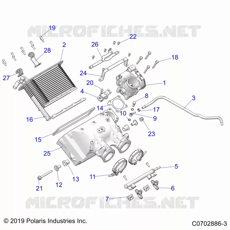 ENGINE, LUFTEINLASS MANIFOLD