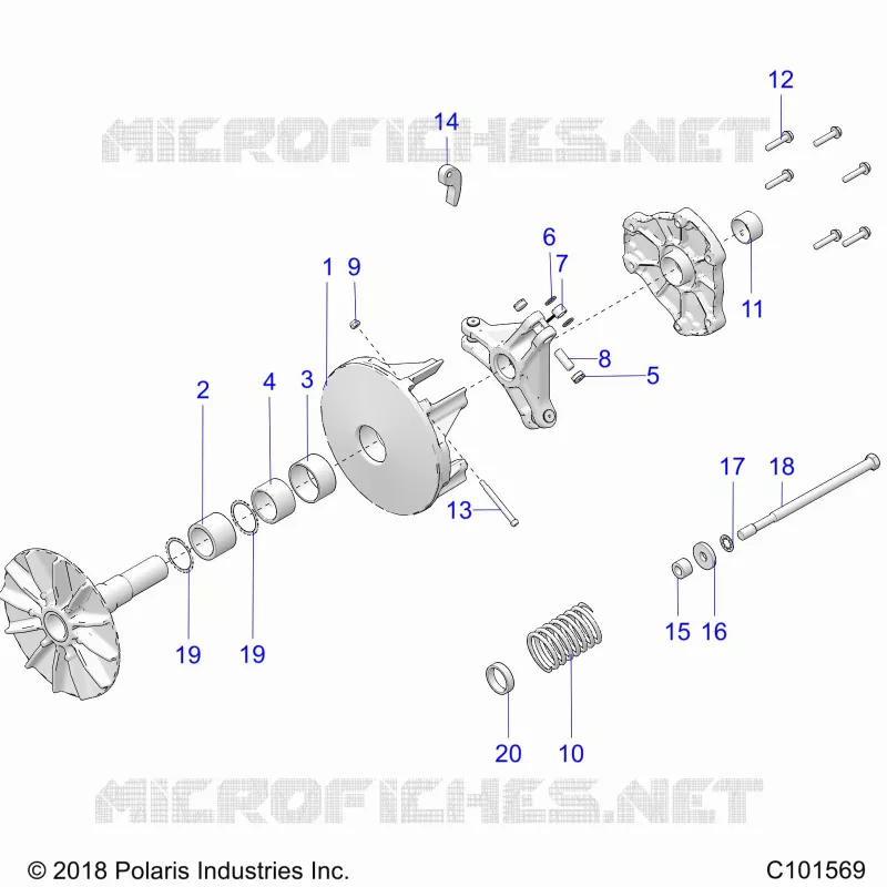 ANTRIEB, PRIMARY CLUTCH