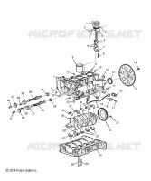 ENGINE, ZYLINDER BLOCK AND RELATED PARTS
