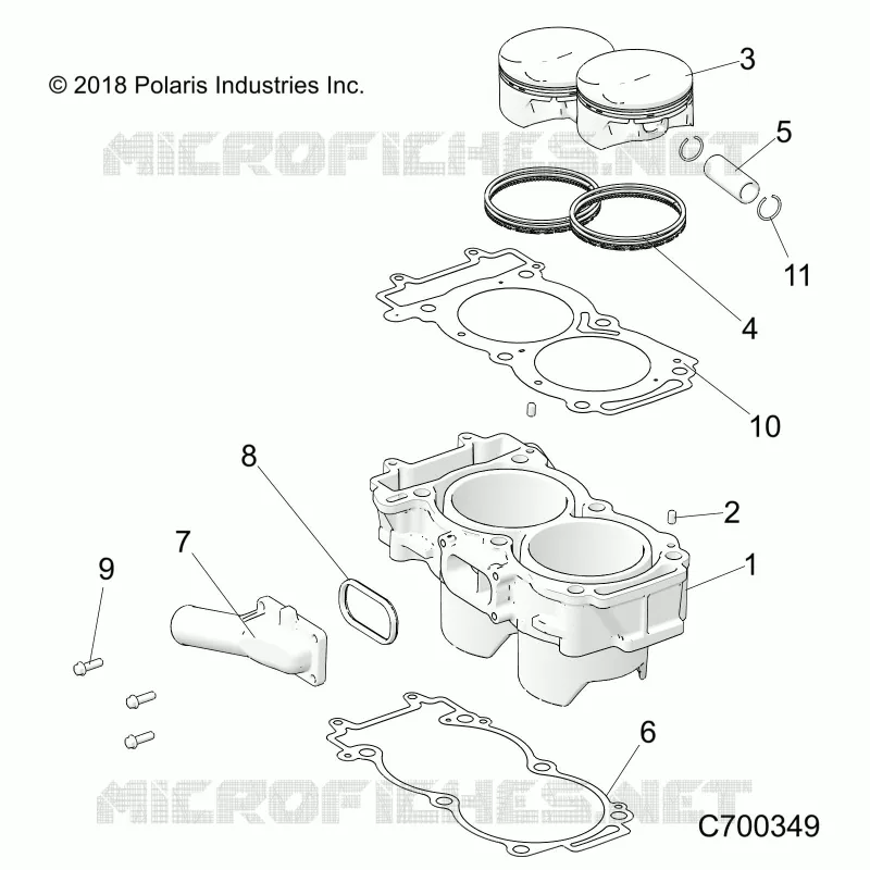 ZYLINDER AND PISTON