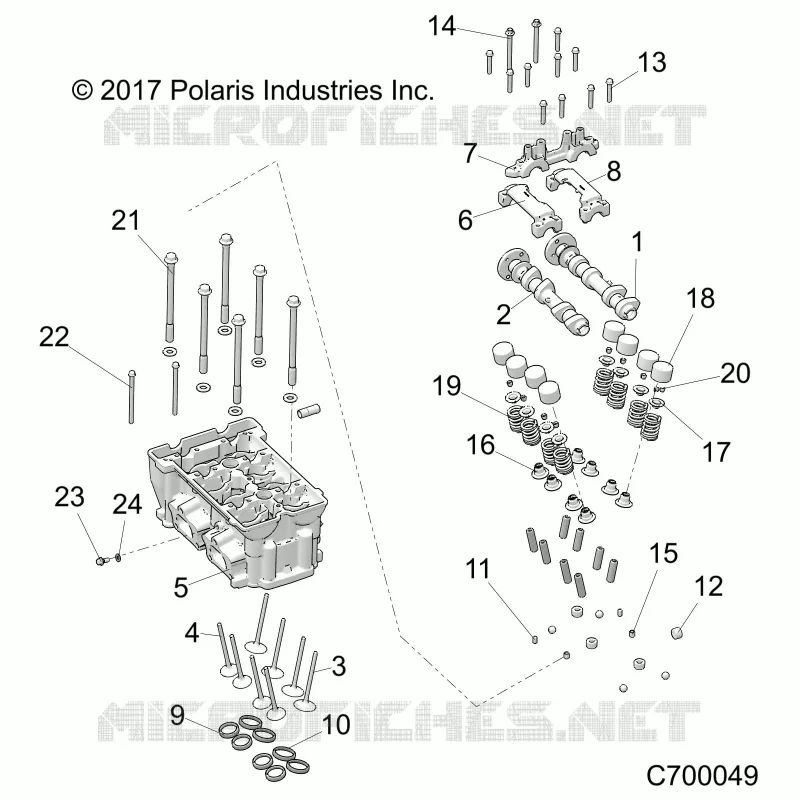 ZYLINDER HEAD AND VALVES