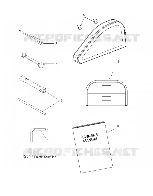 TOOLS, TOOL KIT AND BEDIENUNGSANLEITUNG