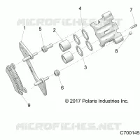 BRAKES, HINTERSATTELS