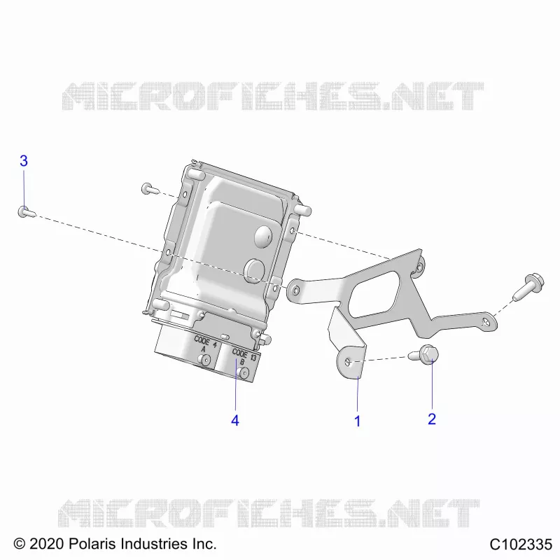 ELEKTRIC, ECU MOUNTING