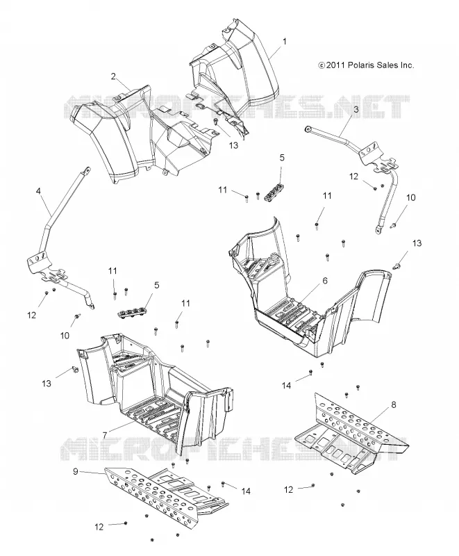 HINTER CAB, FuBraum and SUPPORTS