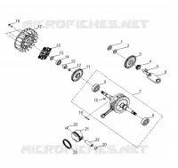 ENGINE, KURBELWELLE AND PISTON