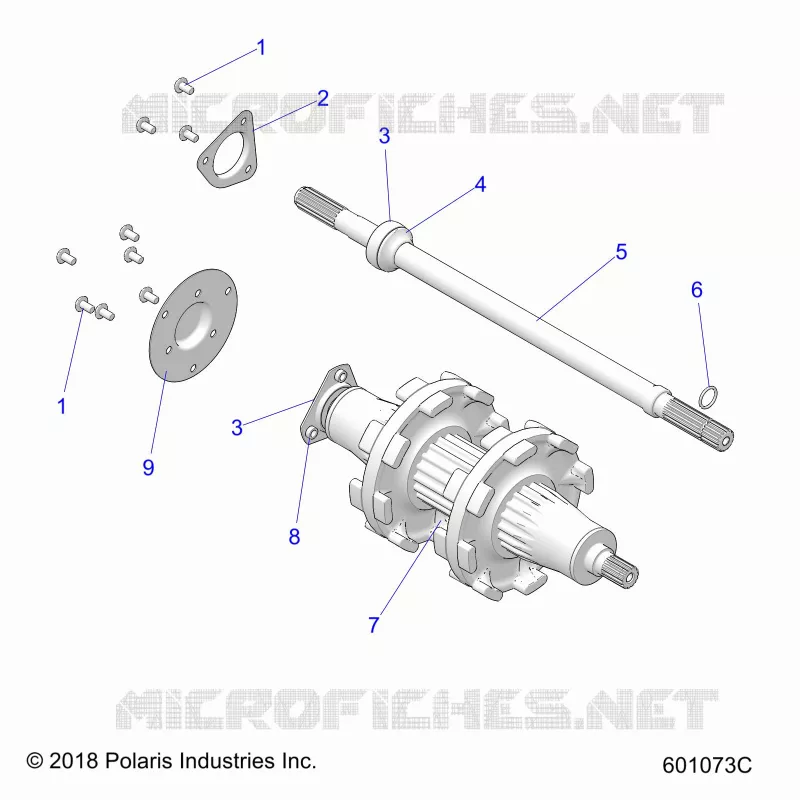 DRIVE TRAIN, JACKSHAFT AND ANTRIEBSWELLE
