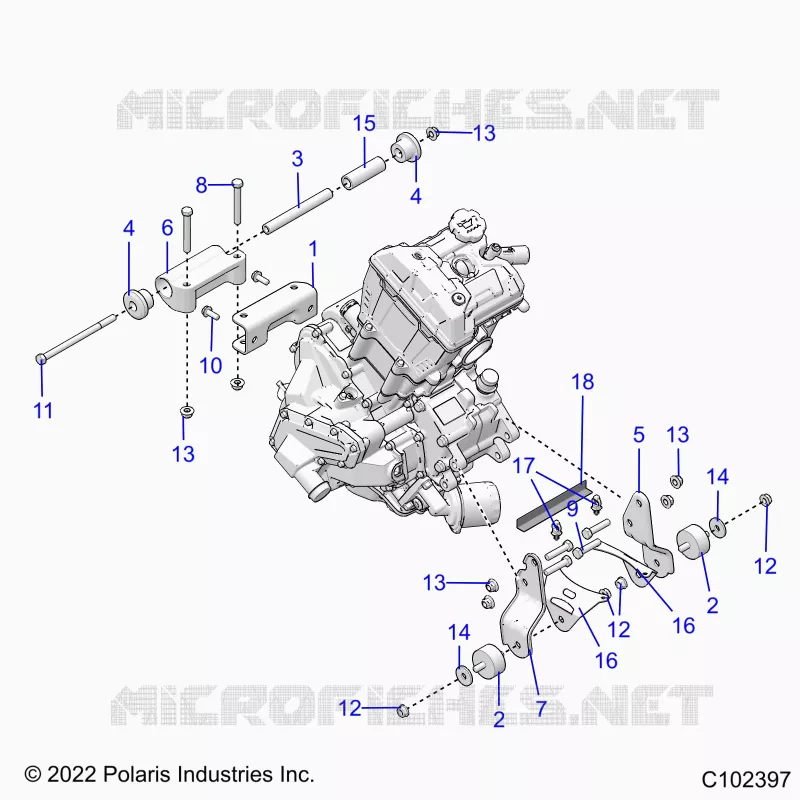 MOTOR, MOUNTING