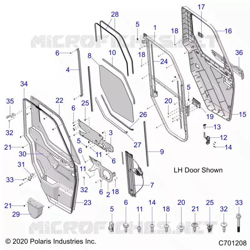 DOORS, FRONT, POWER