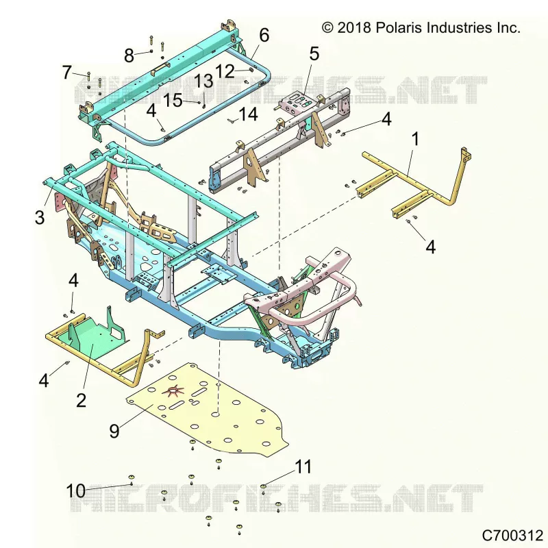 CHASSIS, RAHMEN AND FRONT BUMPER